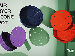 空气炸锅垫硅胶烤盘