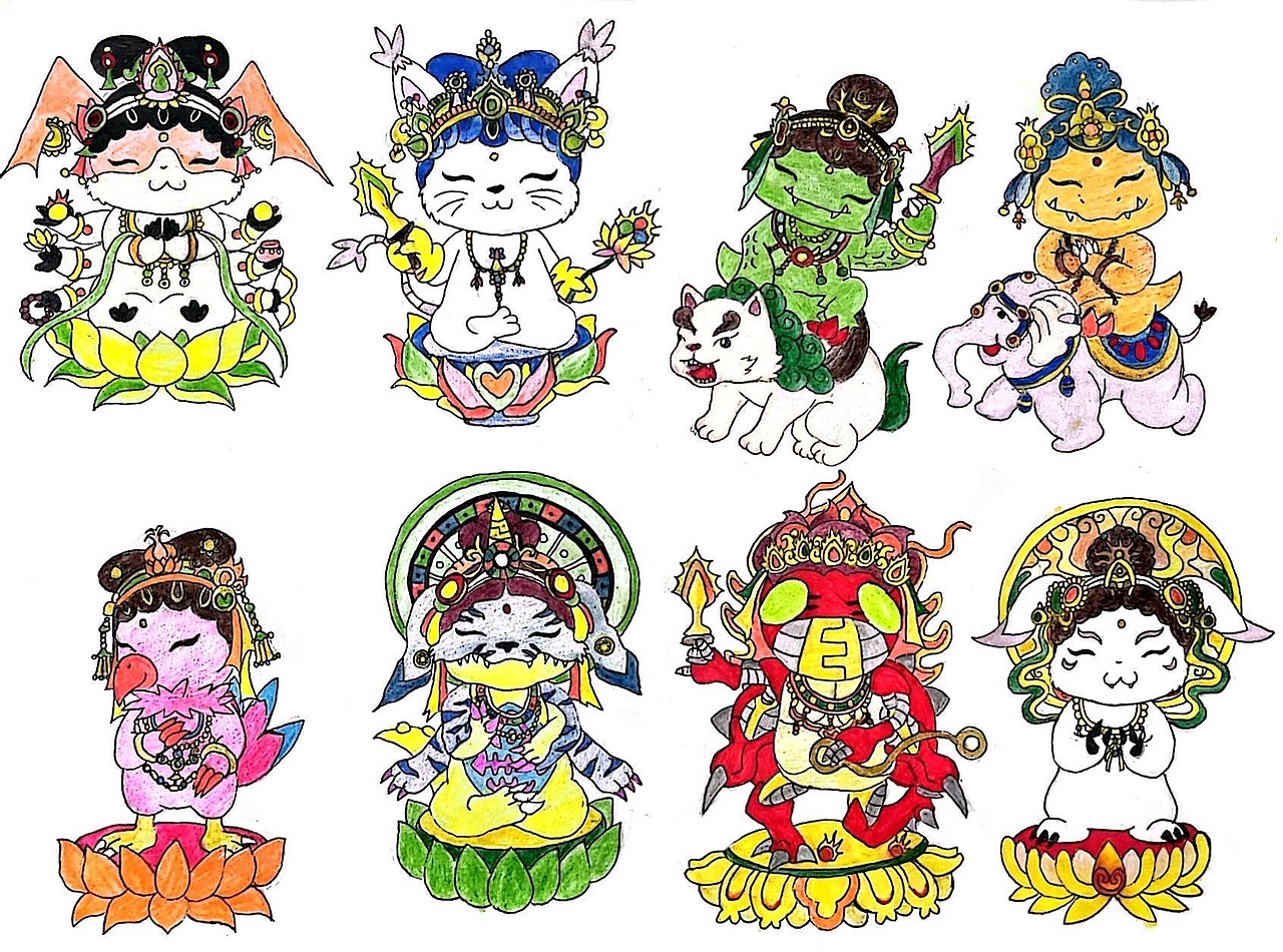 数码宝贝之八大本命佛