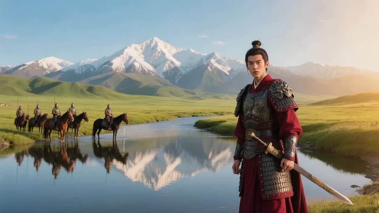 寻霍去病 - 河西走廊篇（图ZMzk0OTk1MzAw） - AI作品 - 站酷设计师郭峰辰原创素材 - 站酷ZCOOL