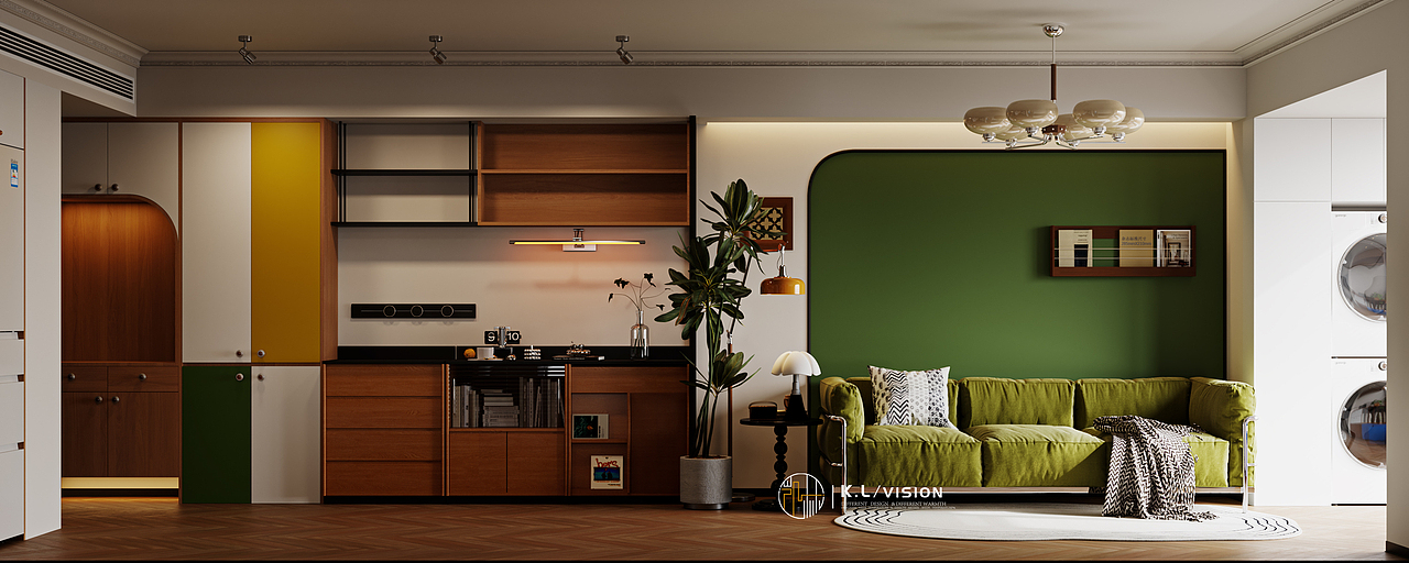 《现代复古》（图ZMzk0OTk2NTY0） - 家装设计 - 站酷设计师KaeLinVision原创素材 - 站酷ZCOOL