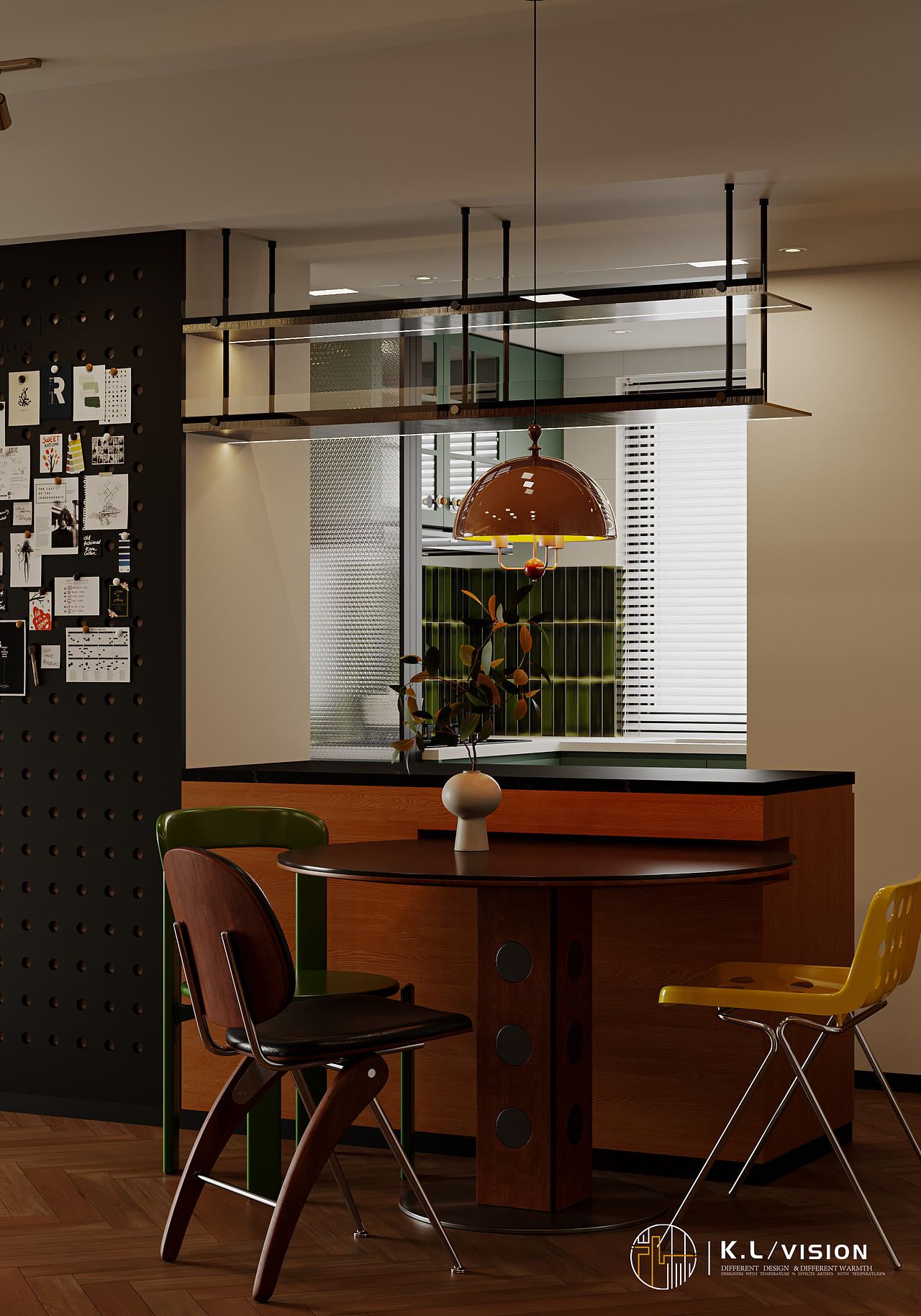 《现代复古》（图ZMzk0OTk2NTI4） - 家装设计 - 站酷设计师KaeLinVision原创素材 - 站酷ZCOOL