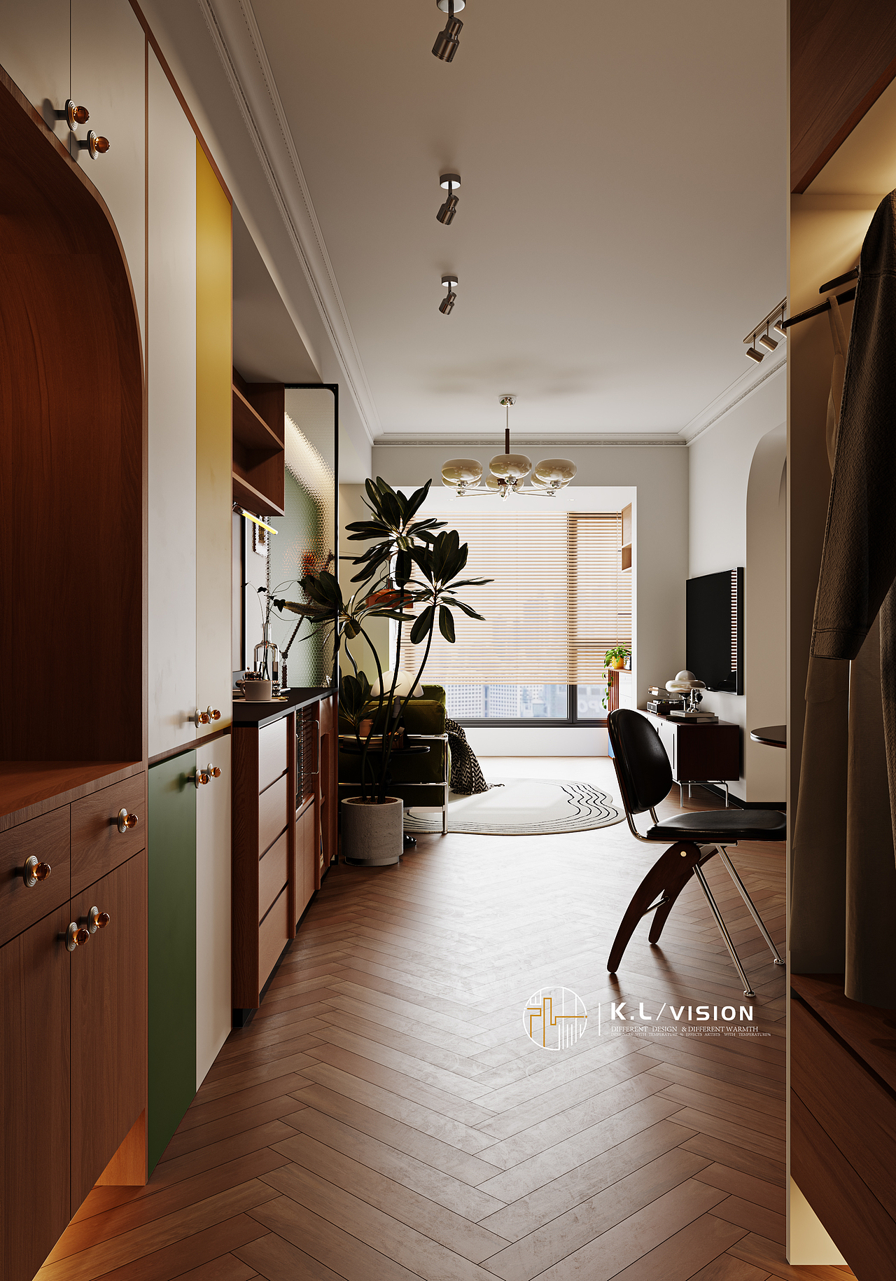 《现代复古》（图ZMzk0OTk2NTYw） - 家装设计 - 站酷设计师KaeLinVision原创素材 - 站酷ZCOOL