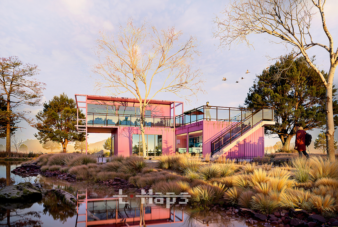 室外效果图 D5渲染器（图ZMzk1MDA1NjI0） - 建筑设计 - 站酷设计师L_Maps原创素材 - 站酷ZCOOL