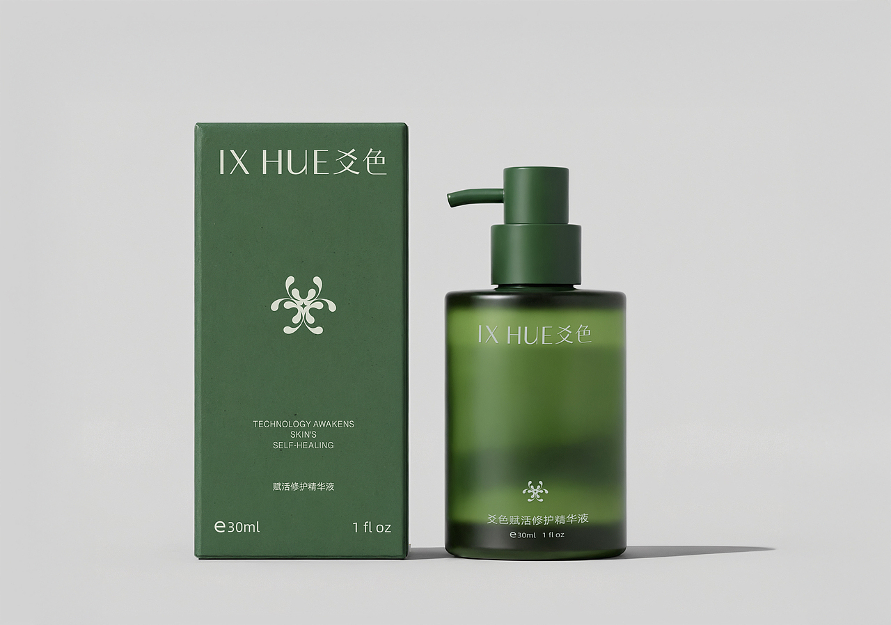 品牌全案 | IX HUE爻色护肤品品牌全案设计