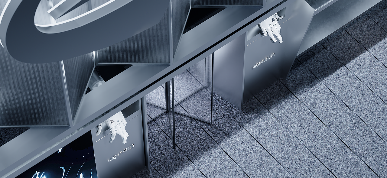 神性囚笼 策展式门头设计