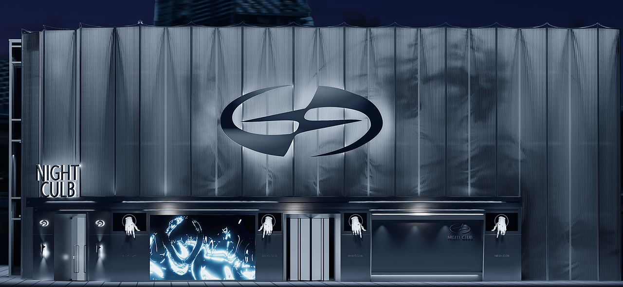 神性囚笼 策展式门头设计