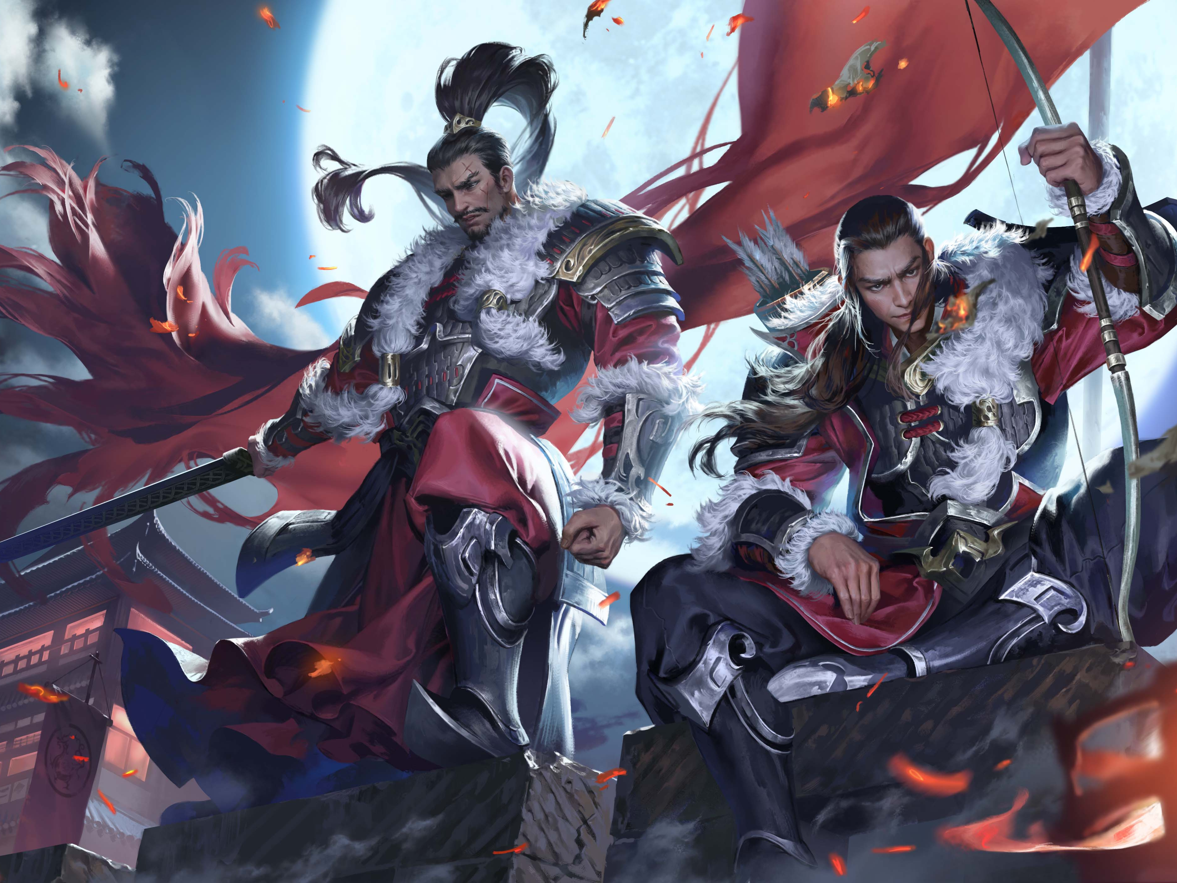 三国杀十周年 傅佥傅肜