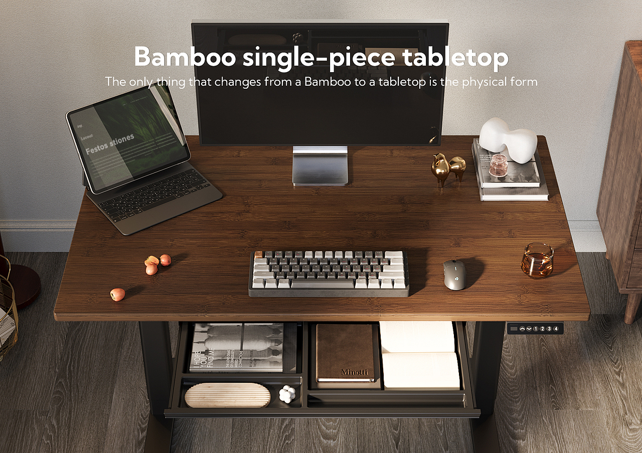 Amazon | INNOVAR 竹木升降桌