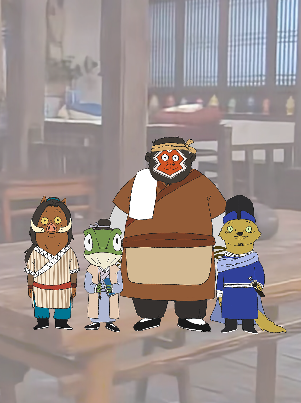 如果在平行时空我们还能一起取经吗