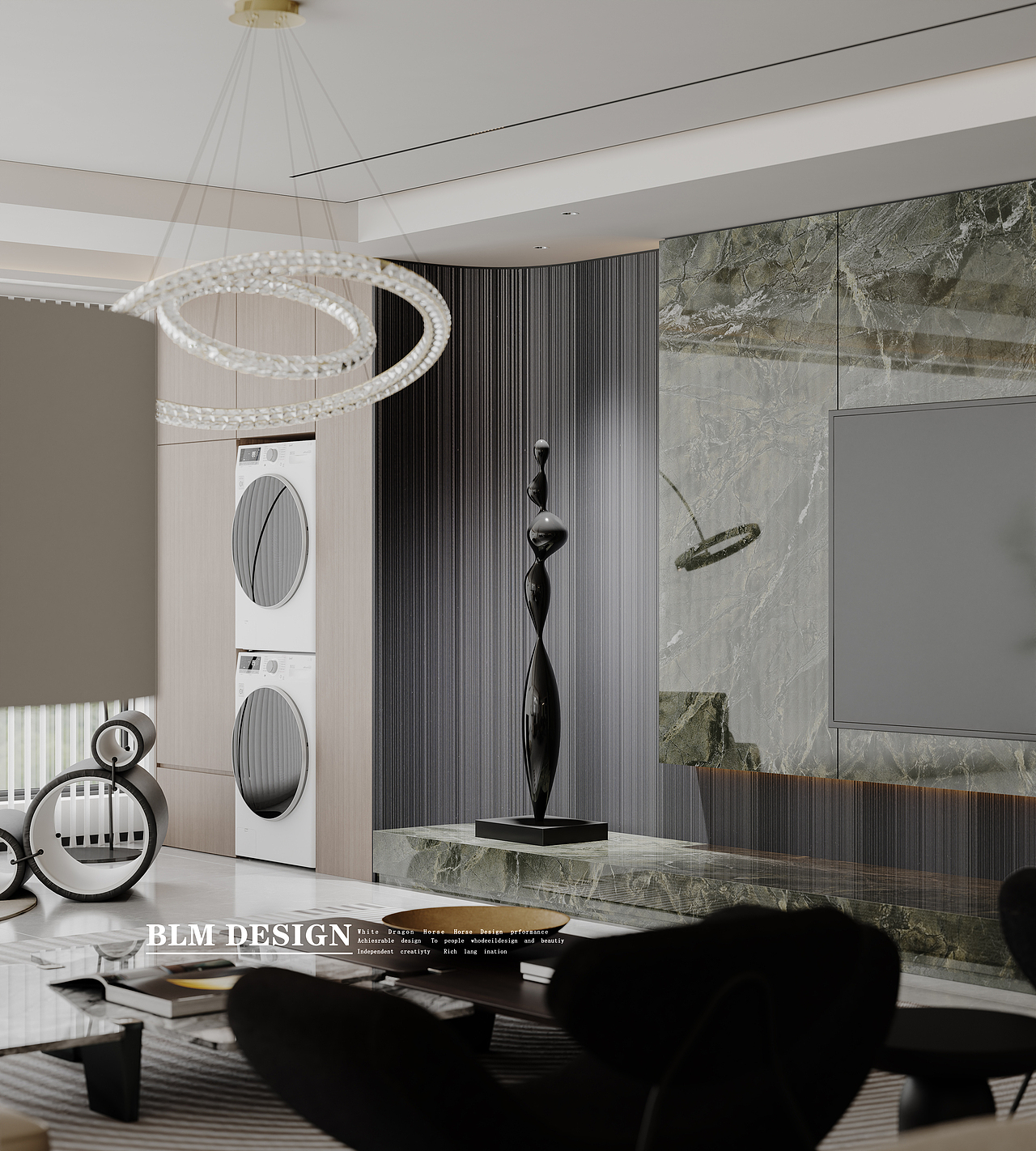 意式-白龙马效果图（图ZMzk1MDE5ODUy） - 家装设计 - 站酷设计师小鱼吐泡泡泡泡泡原创素材 - 站酷ZCOOL