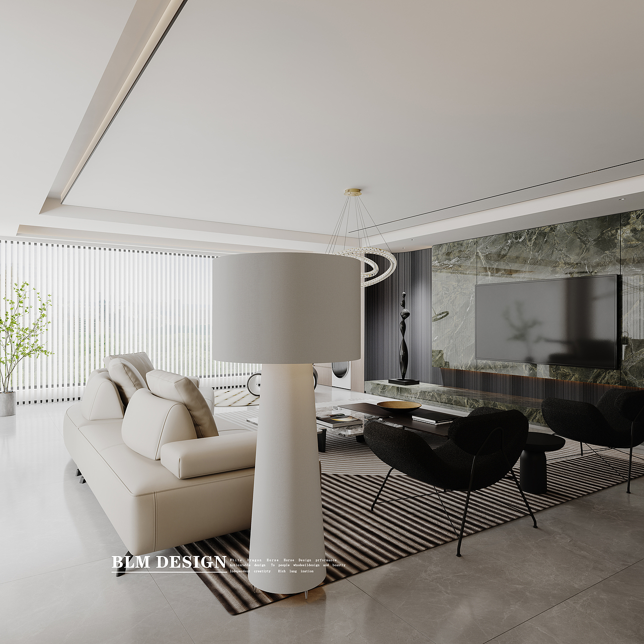意式-白龙马效果图（图ZMzk1MDE5ODMy） - 家装设计 - 站酷设计师小鱼吐泡泡泡泡泡原创素材 - 站酷ZCOOL