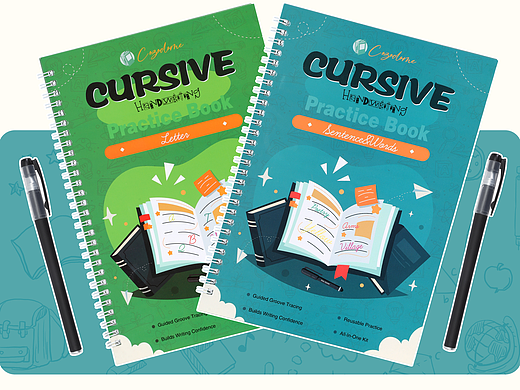 字帖产品拍摄_主图设计_A+页面设计-狮子头视觉