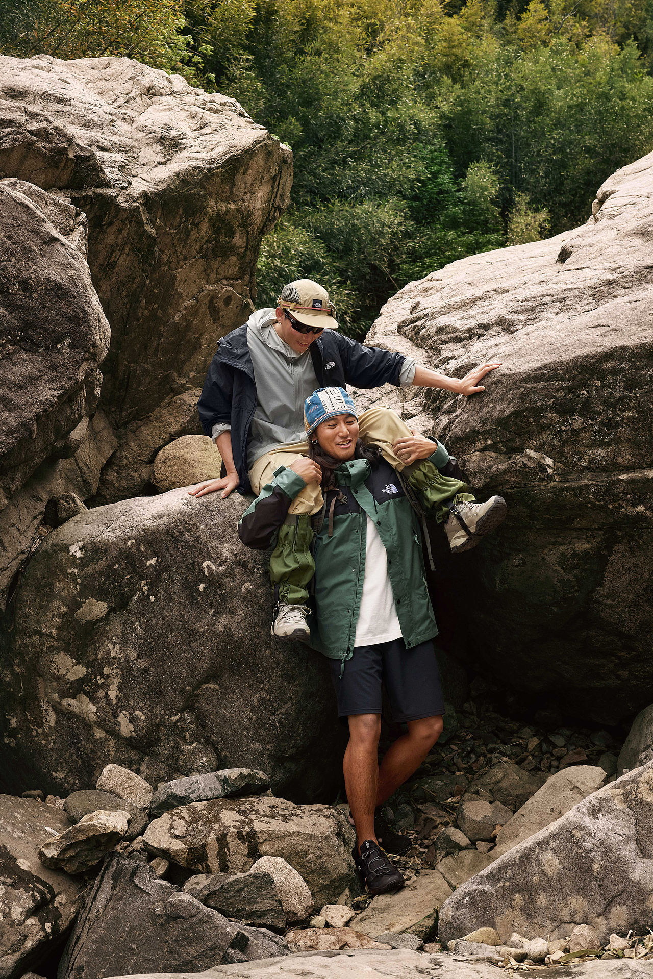 北面#TheNorthFace 美图及KV 修图（图ZMzk1MDIxMjE2） - 人像摄影 - 站酷设计师修图LINGXU原创素材 - 站酷ZCOOL