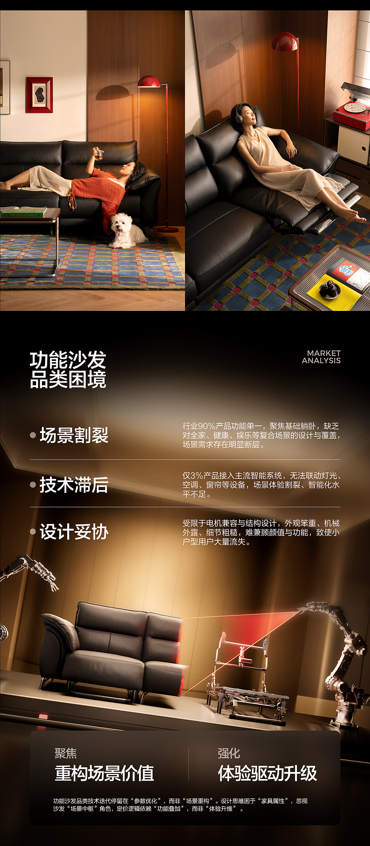 LINSY林氏「微醺系列功能沙发」 超级单品打造全案