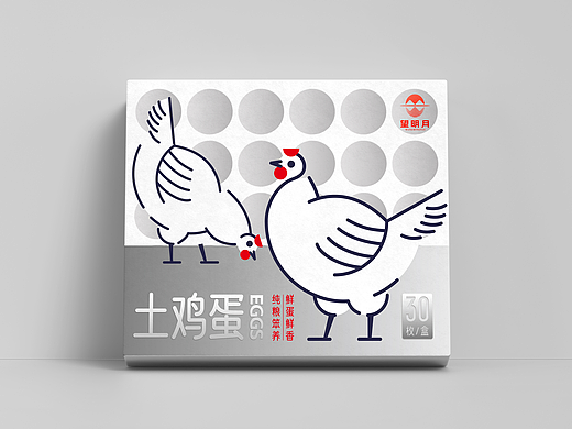 望明月土鸡蛋·包装设计