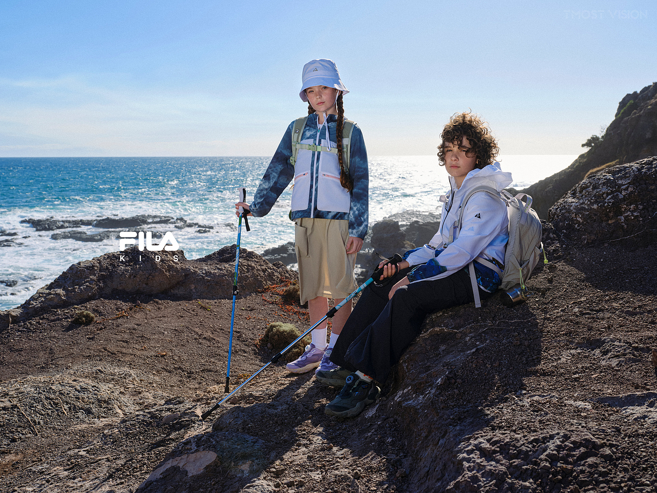 商业摄影|为FILAKIDS在澳洲拍摄了一组海边探索形象片