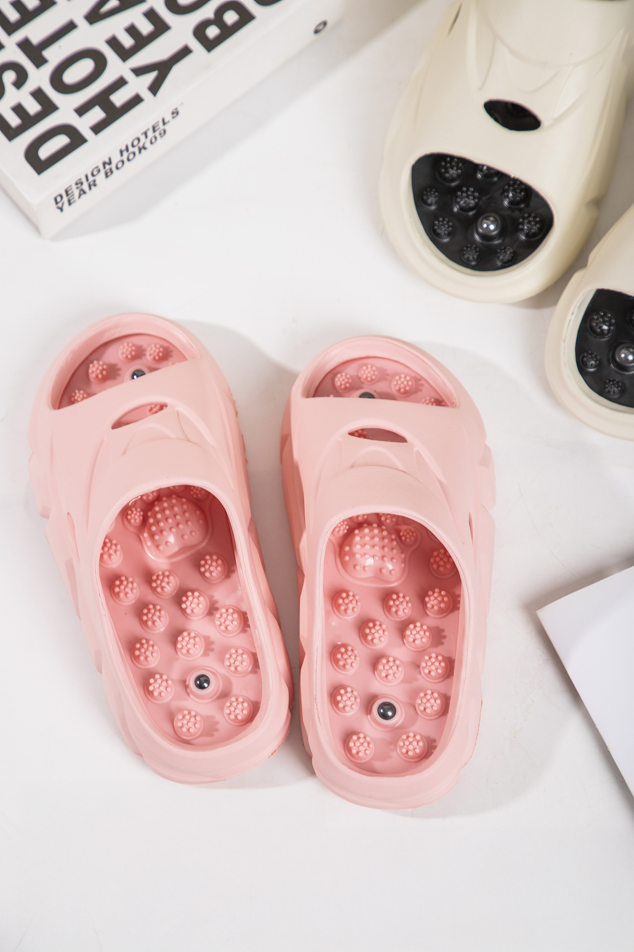 有间|兰序按摩养生拖鞋