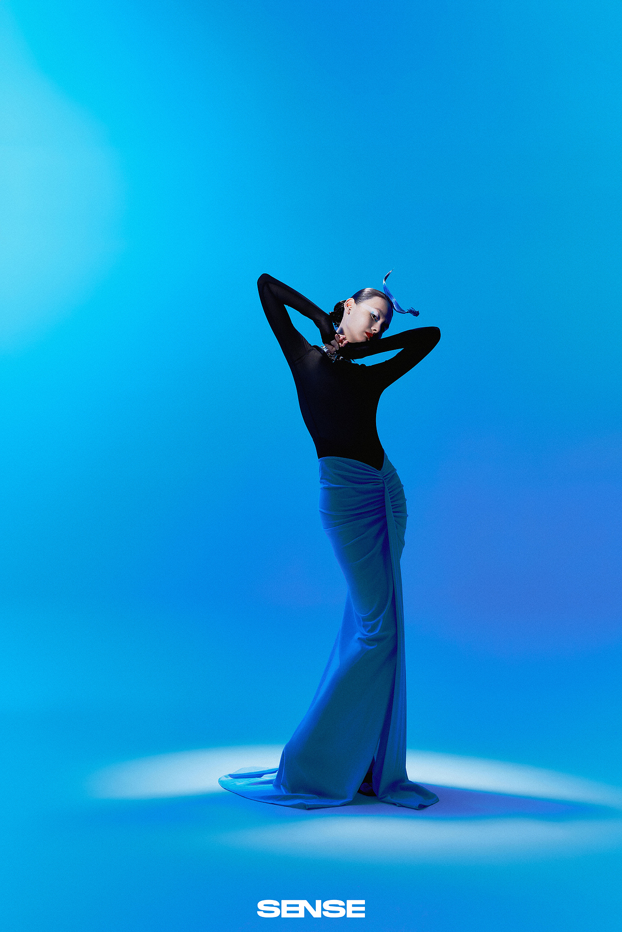 只此青绿！拍了一组创作视觉大片