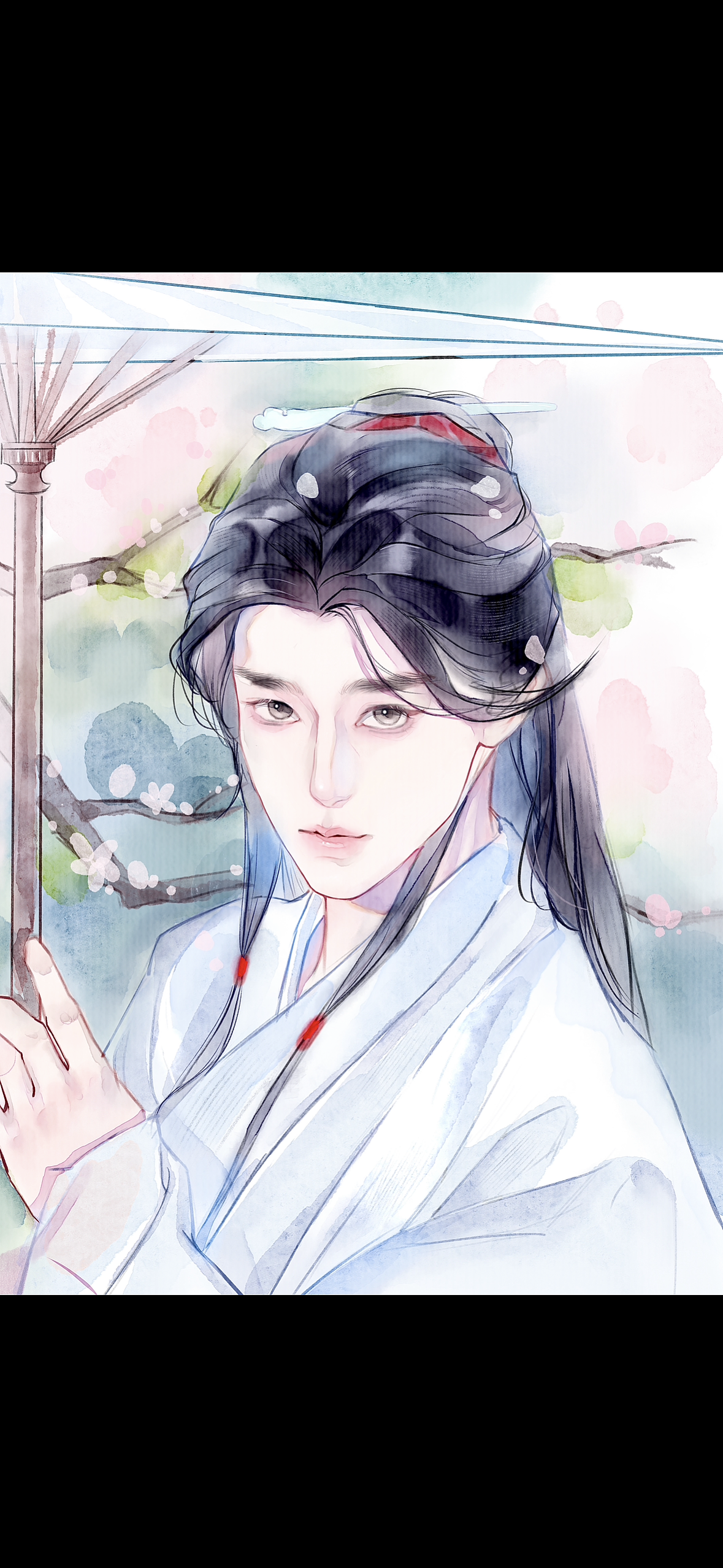 持伞公子（图ZMzk1MDYxNzk2） - 创作习作 - 站酷设计师liu开心原创素材 - 站酷ZCOOL