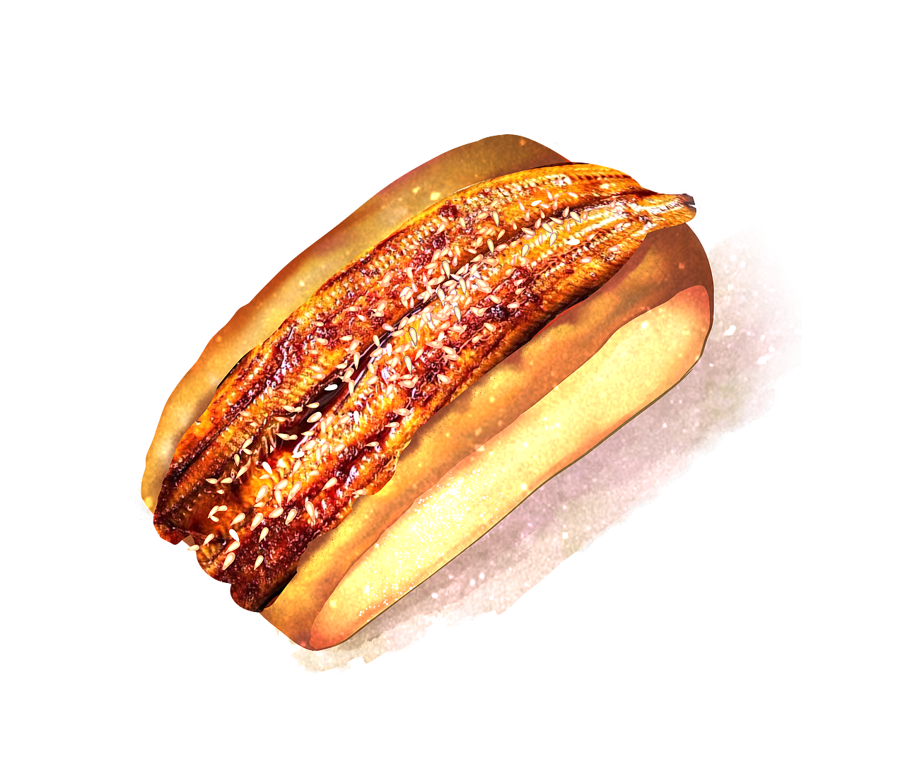 菜品手绘插画