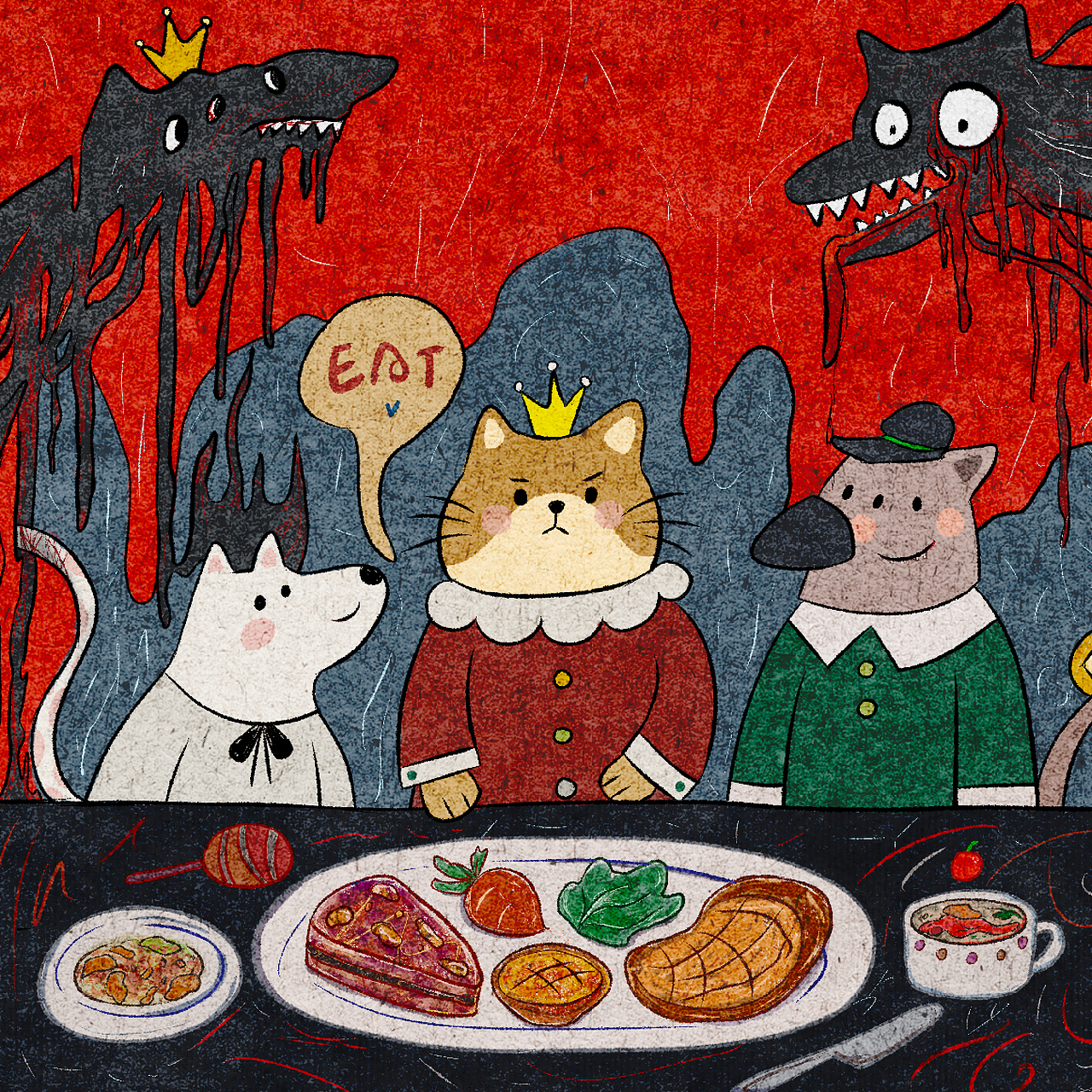 内心世界插画系列 | 合集1(可授权)