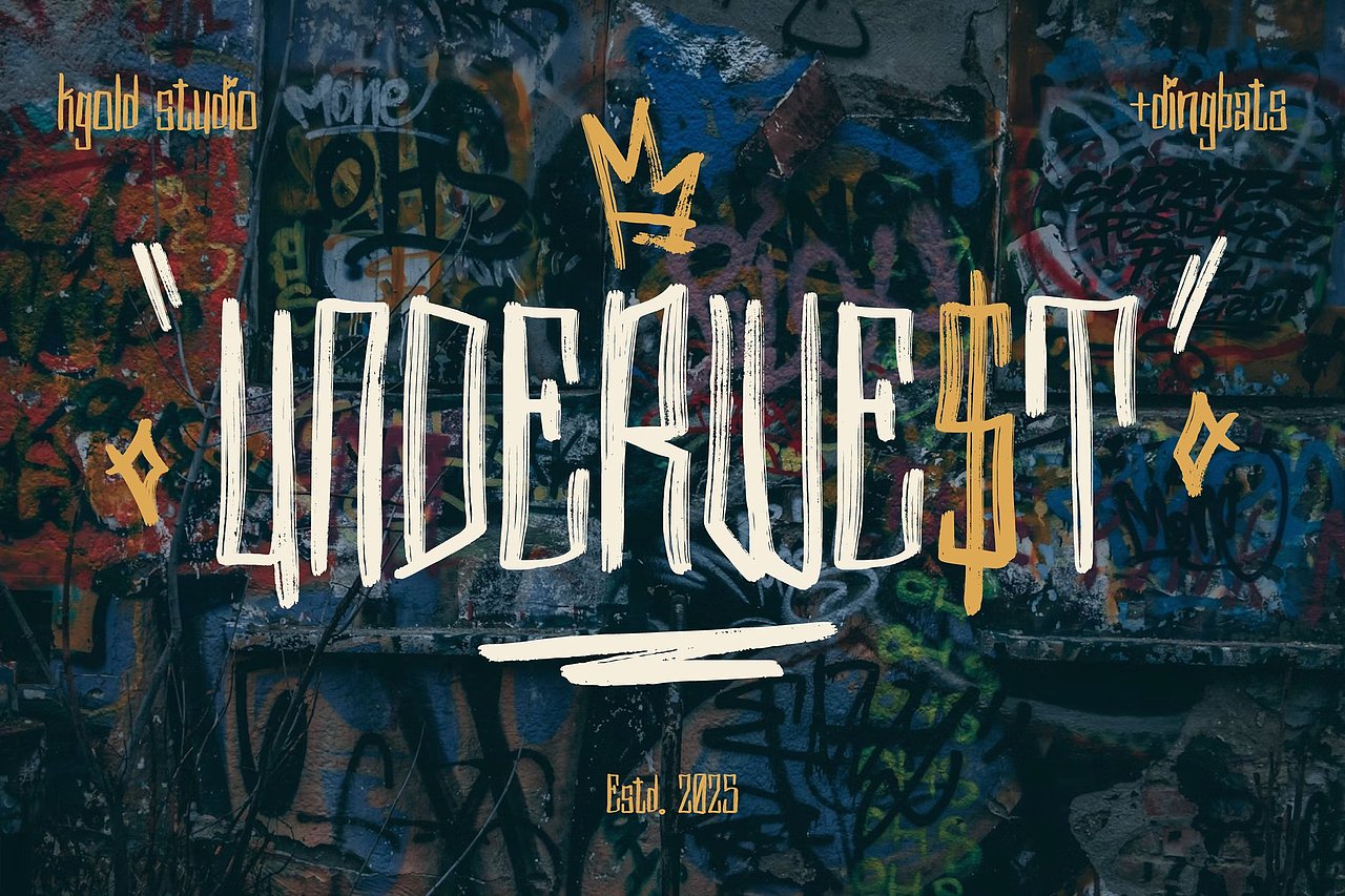 复古街头艺术嘻哈涂鸦海报封面标题手写压缩英文字体（图ZMzk1MDY2NTQ0） - 字体/字形 - 站酷设计师最西文集原创素材 - 站酷ZCOOL