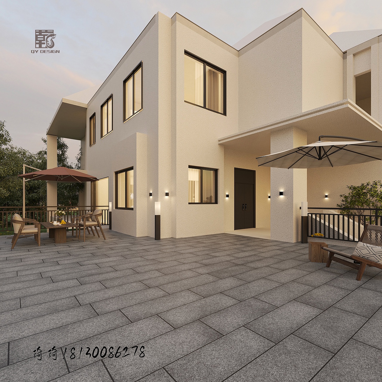 星夜公司 | 现代简约别墅空间，美学与生活深度交融