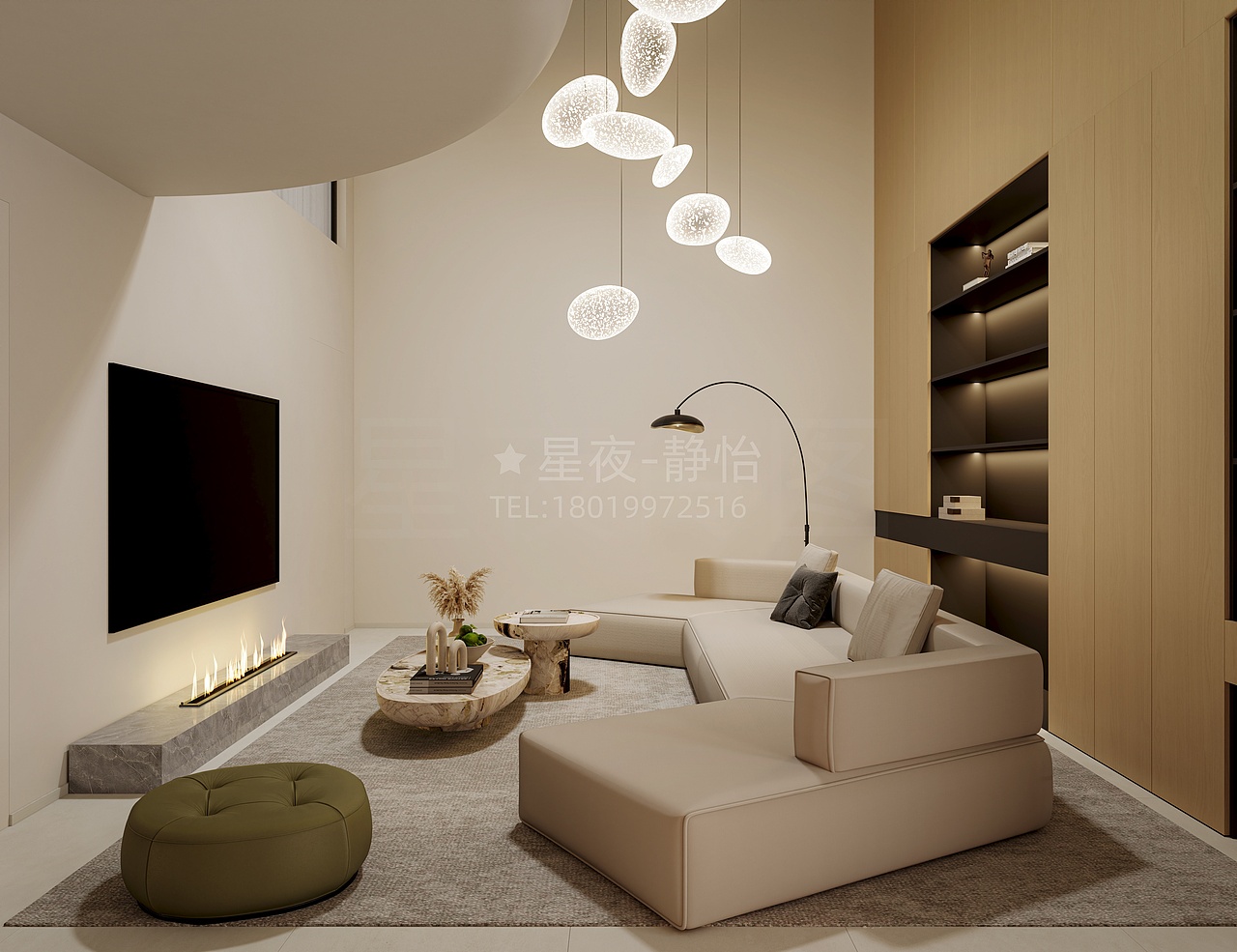 现代别墅效果案例3.0