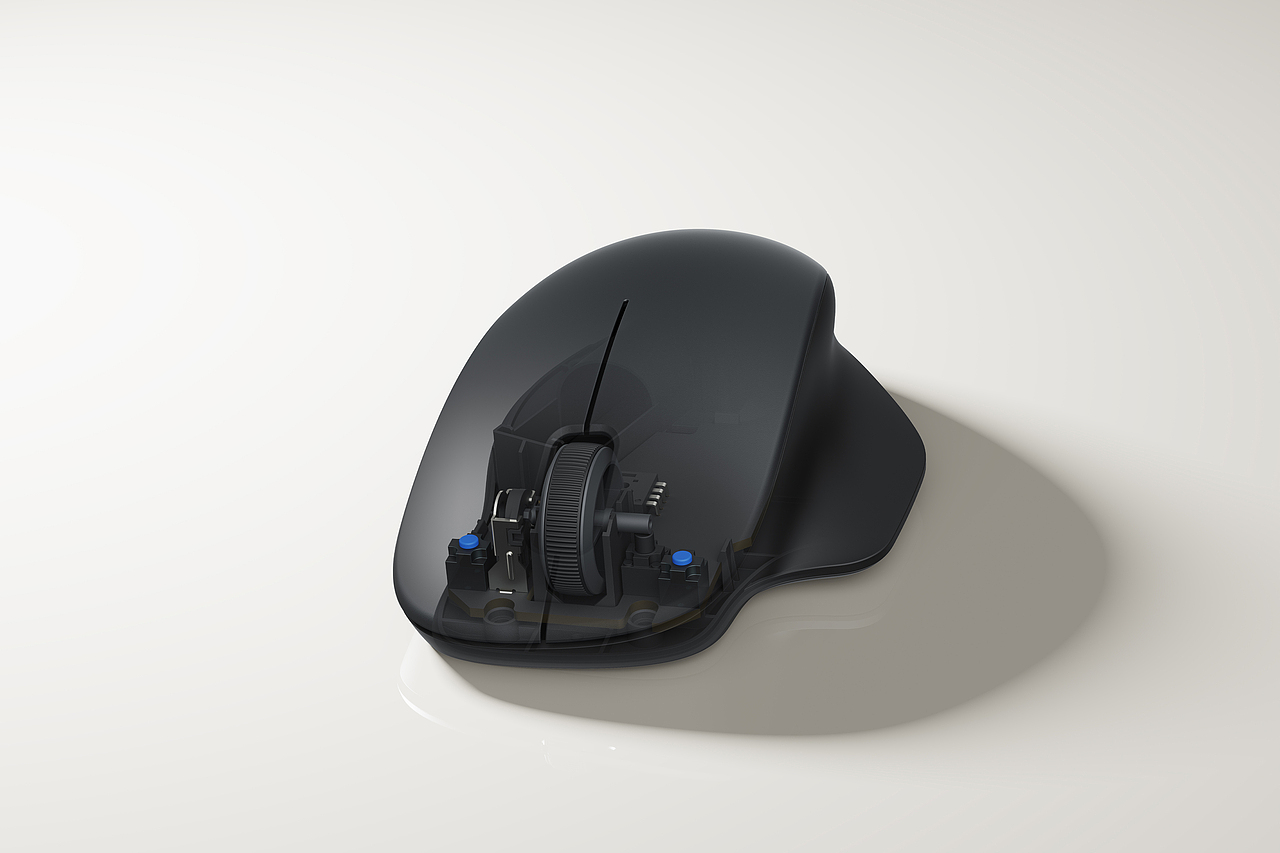 【渲染】小米无线键鼠套装