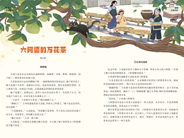 期刊内页插图（八月非遗）万花茶