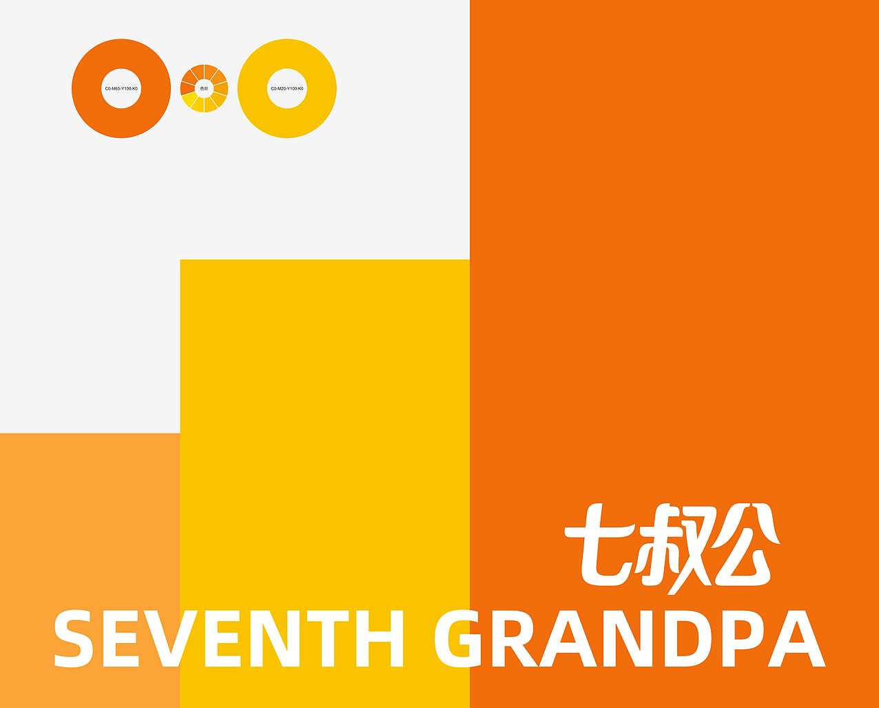 SEVENTH GRANDPA 品牌IP形象丨vi视觉识别系统手册