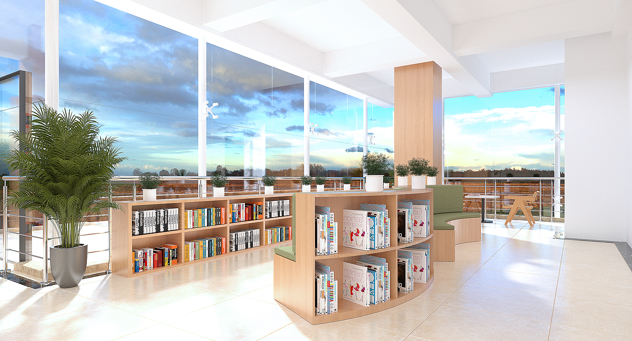 读书角（图ZMzk1MTA5MjYw） - 建筑/空间 - 站酷设计师渔丶原创素材 - 站酷ZCOOL