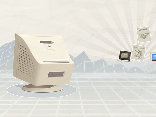 广州国家版本馆-一体机交互界面设计