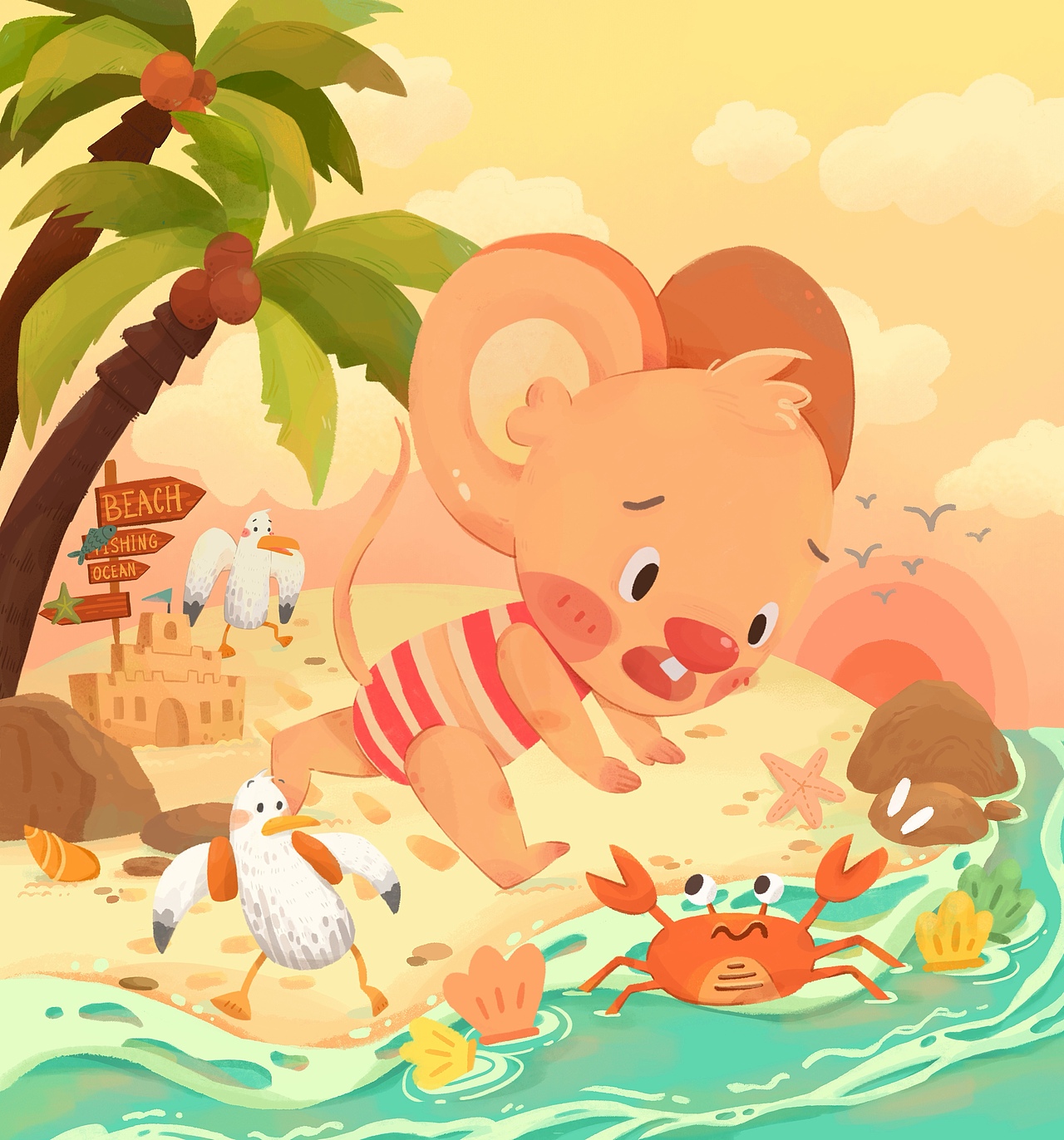 系列儿插｜介绍一下我的鼠鼠朋友和他们的治愈日常✷★