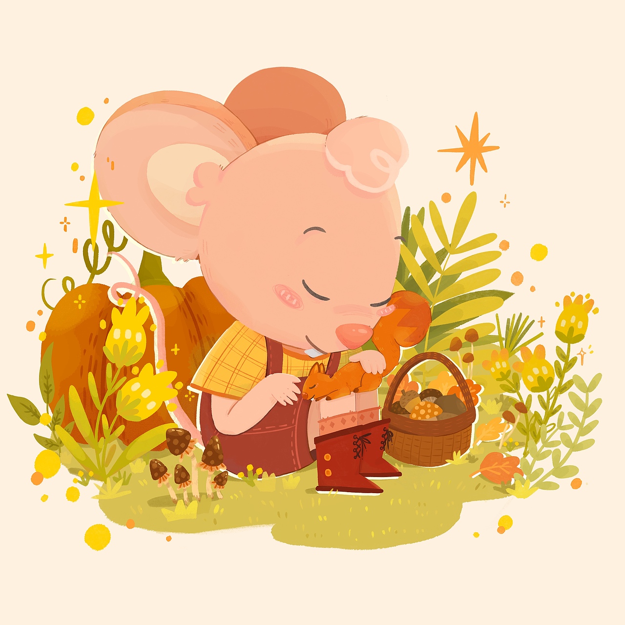 系列儿插｜介绍一下我的鼠鼠朋友和他们的治愈日常✷★