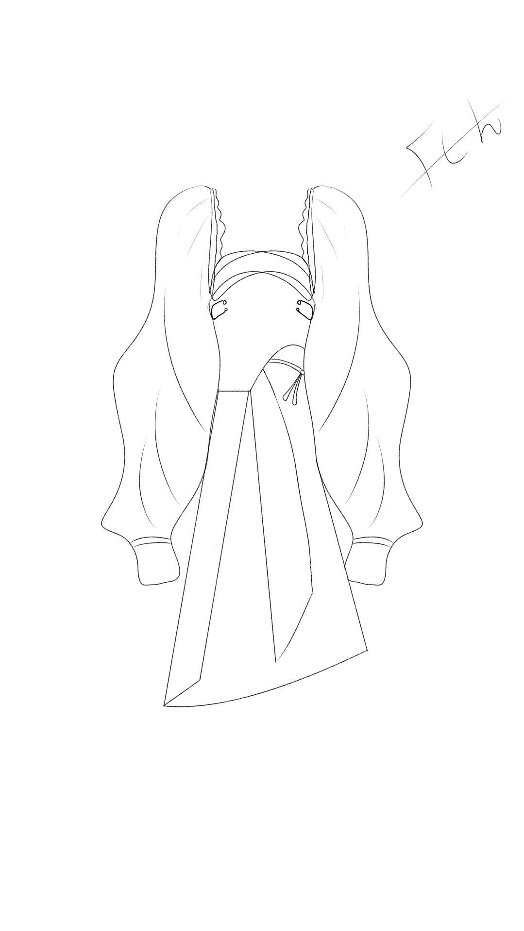 泡泡长裙（图ZMzk1MTE5MjQw） - 其他服装 - 站酷设计师范妍原创素材 - 站酷ZCOOL