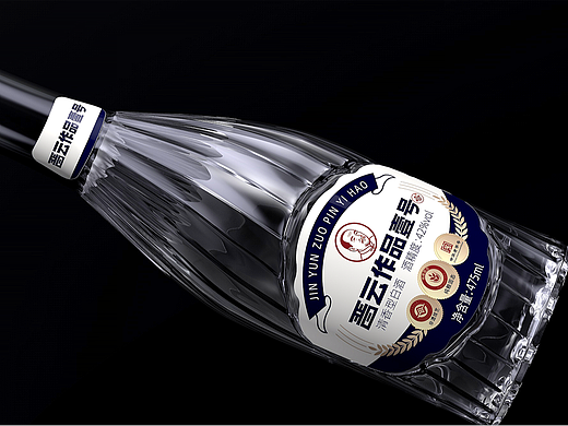 白酒包装设计丨清香型白酒包装设计丨标签设计