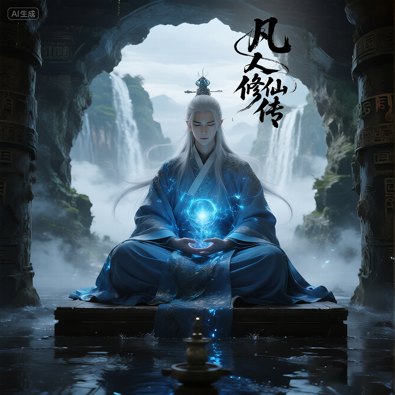 用各种AI软件跟风生成的《修仙短视频》（图ZMzk1MTM0ODAw） - AI作品 - 站酷设计师yuenuli越幸运原创素材 - 站酷ZCOOL