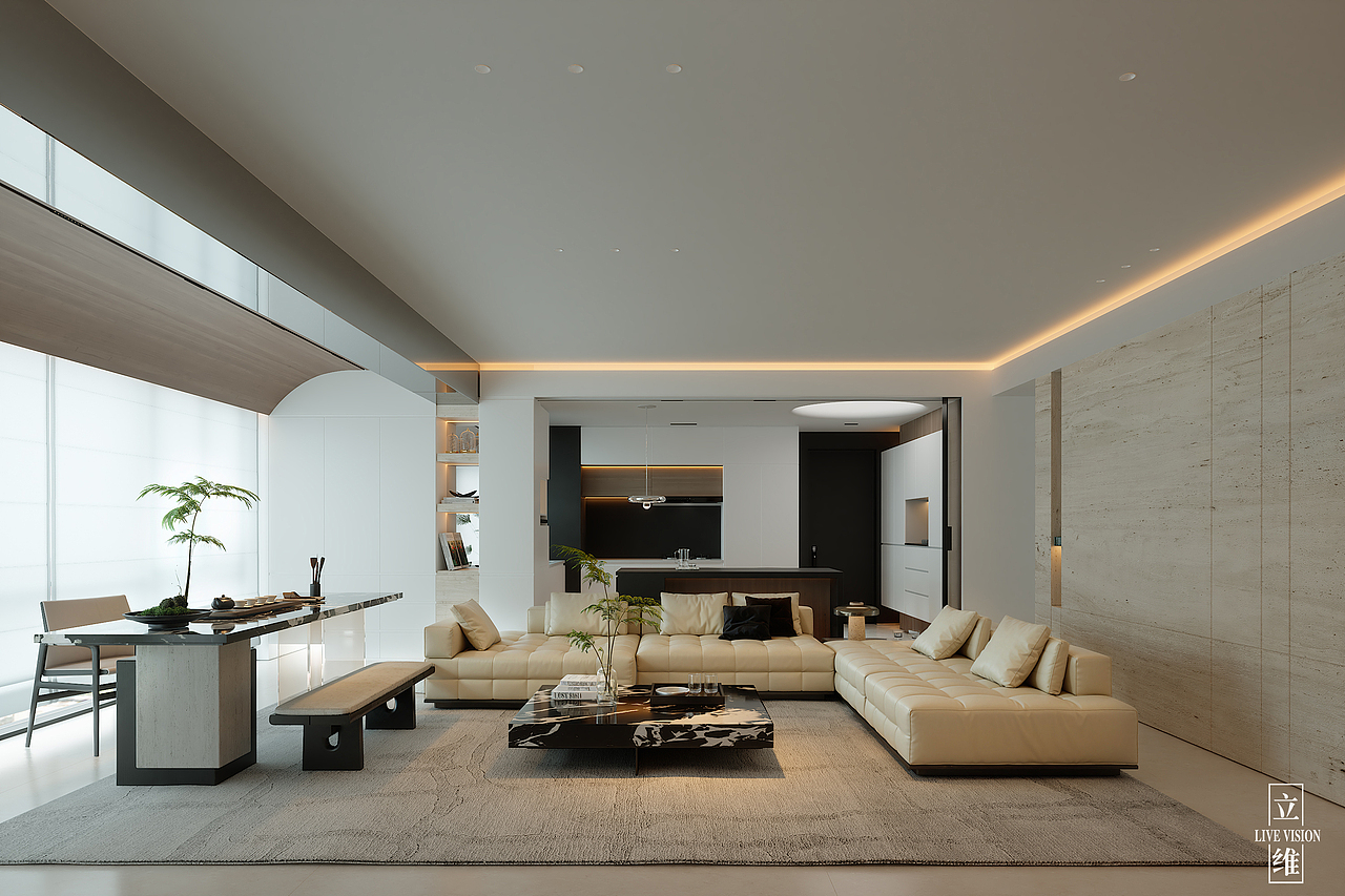 海景云翡—现代意式极简客餐厅