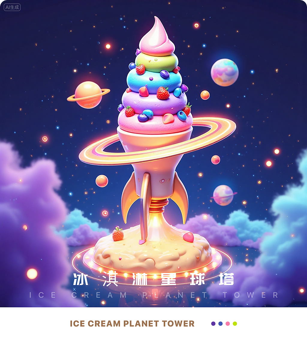 附AI模型一键生成 3D直播间礼物 3D图标 运营素材