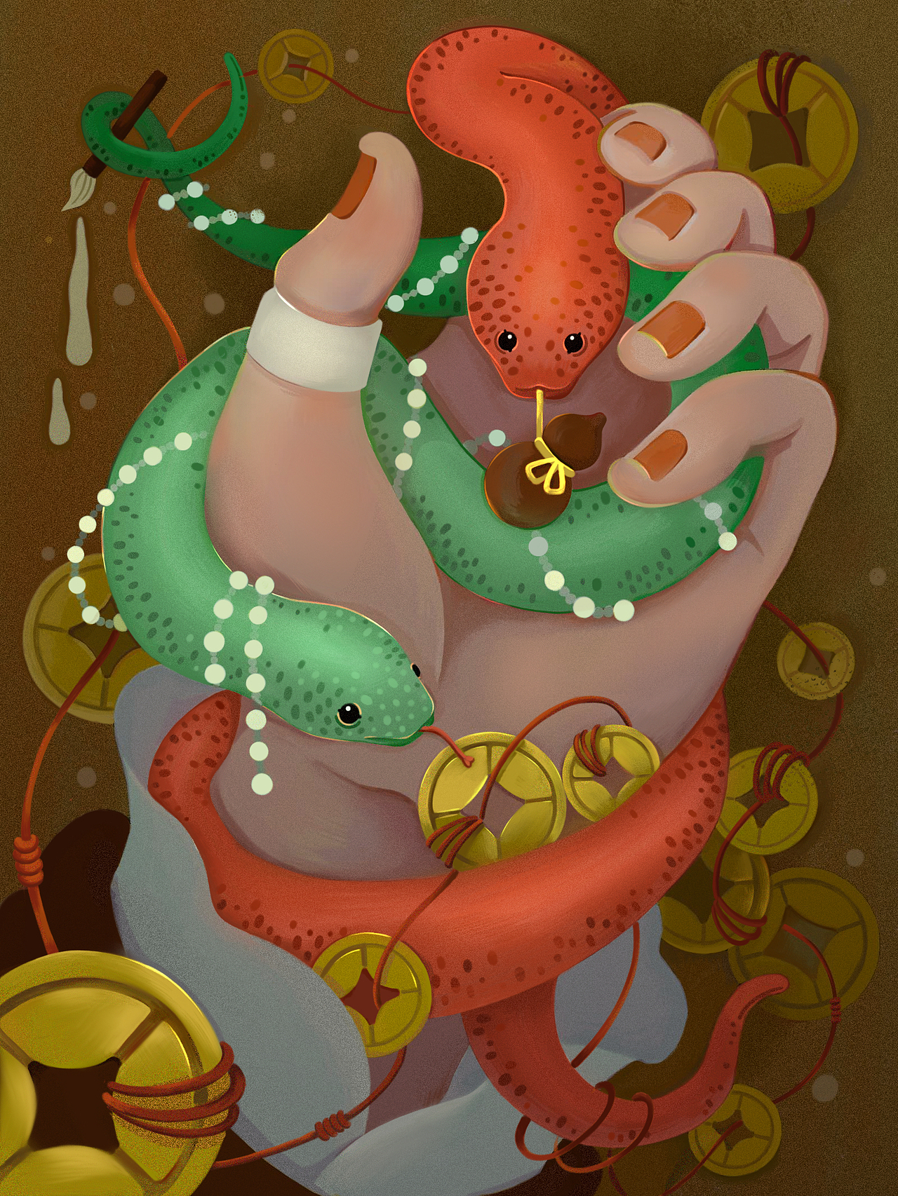 是黄绿色合集！（图ZMzk1MTQ3NjUy） - 儿童插画 - 站酷设计师插画师有茸原创素材 - 站酷ZCOOL