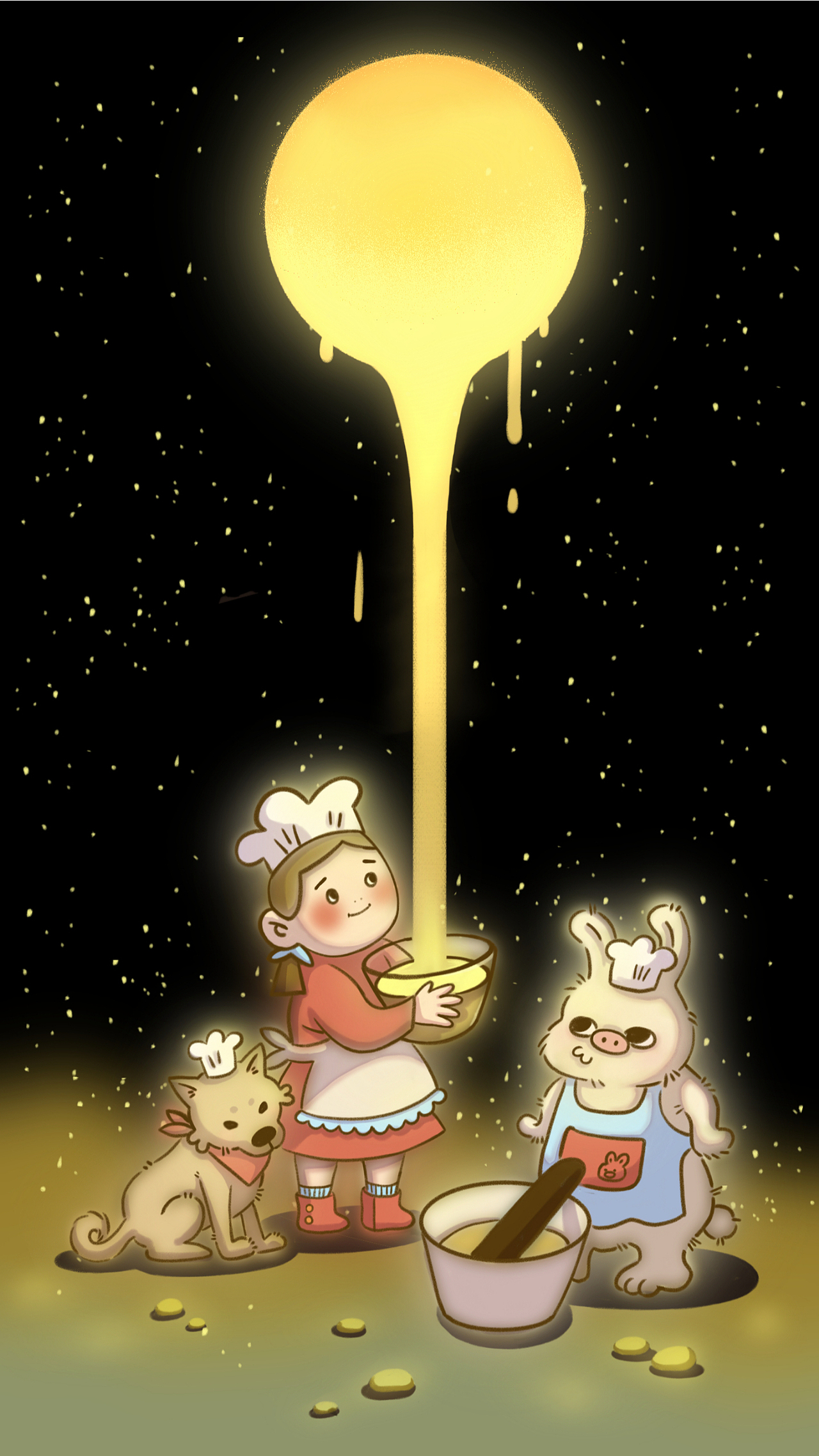 是黄绿色合集！（图ZMzk1MTQ3NjU2） - 儿童插画 - 站酷设计师插画师有茸原创素材 - 站酷ZCOOL