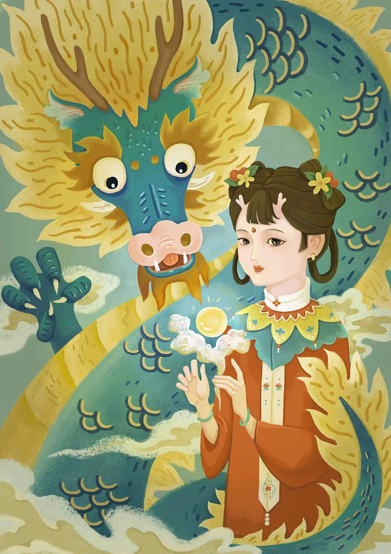 是黄绿色合集！（图ZMzk1MTQ3Njky） - 儿童插画 - 站酷设计师插画师有茸原创素材 - 站酷ZCOOL