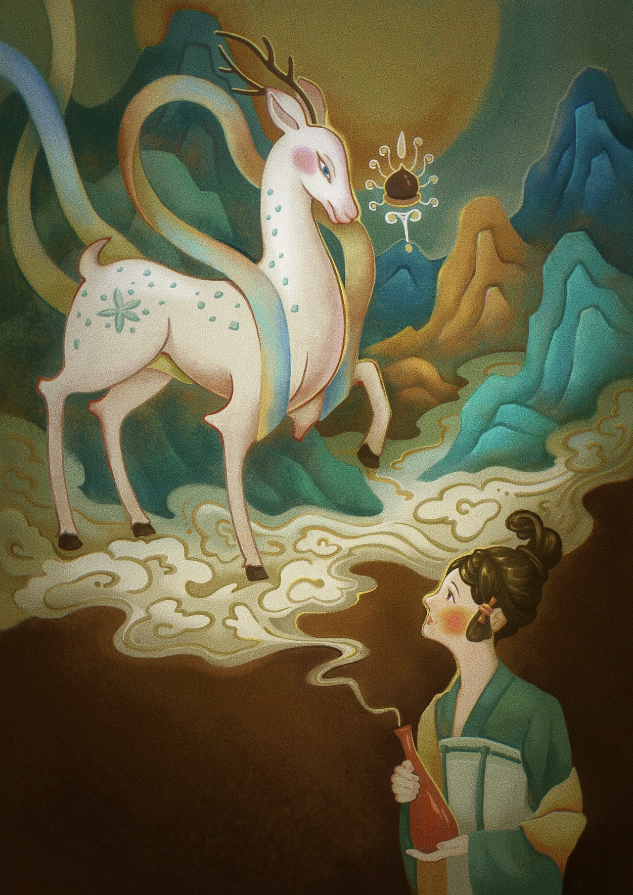 是黄绿色合集！（图ZMzk1MTQ3NzA0） - 儿童插画 - 站酷设计师插画师有茸原创素材 - 站酷ZCOOL
