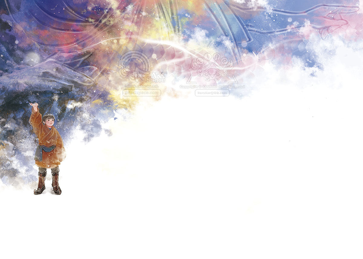 “惹木,你也来试试,把手掌按到这里,许下你的愿望。”丹增师傅和蔼地跟我说。
我学着他的样子,把手举起来,可惜,我的身高差那么一点,踮了脚,手掌也只能勉强够到曲结·顿珠仁钦的手印。<br>我努力地把身体伸展,尽全力把手掌整个儿地去贴近顶壁的掌印。