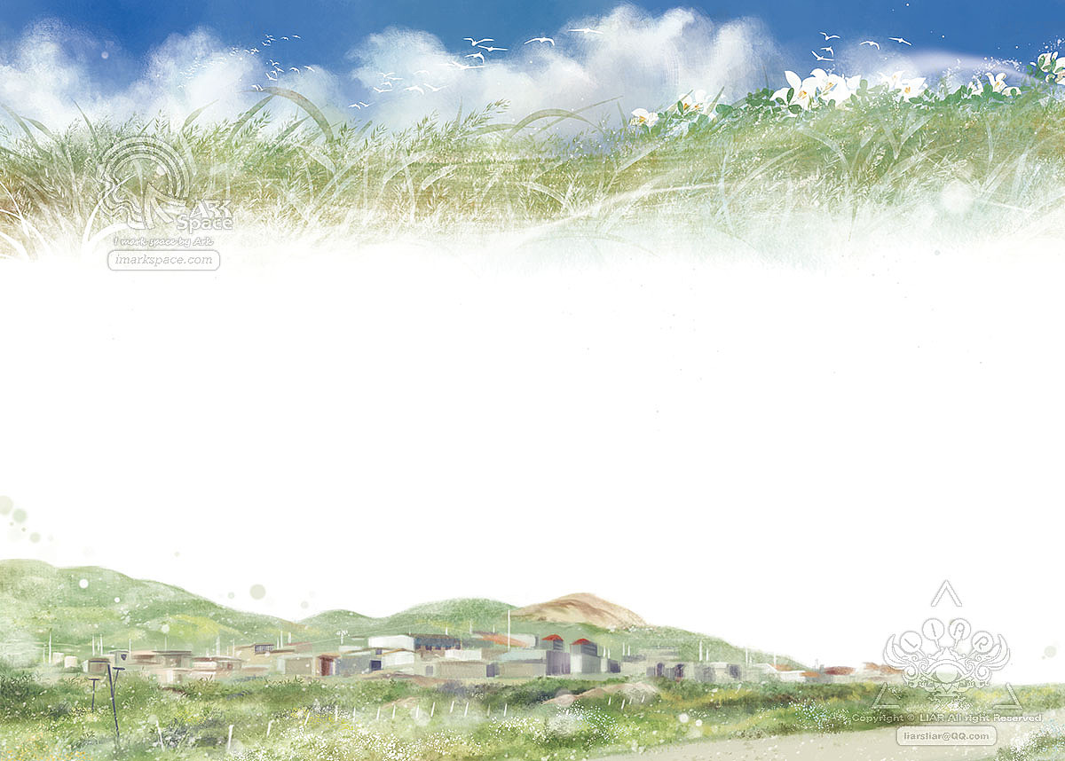 地里的小麦在杨花,青稞在灌浆,土豆在开花,不用我们去照顾它们,兀自静静地生长;太阳晨升夕落,兀自静静地轮回