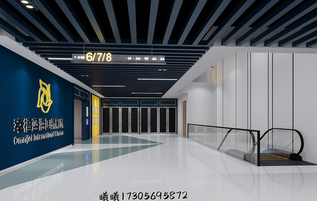 星夜公司 | 炫酷影城设计！幸福蓝海国际影城赏析（图ZMzk1MTU0MzA4） - 商业空间设计 - 站酷设计师子曦666原创素材 - 站酷ZCOOL