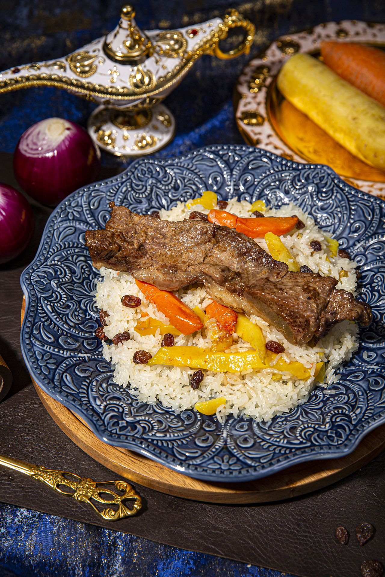 新疆抓饭｜乌鲁木齐金吉丰鲜切羊肉抓饭