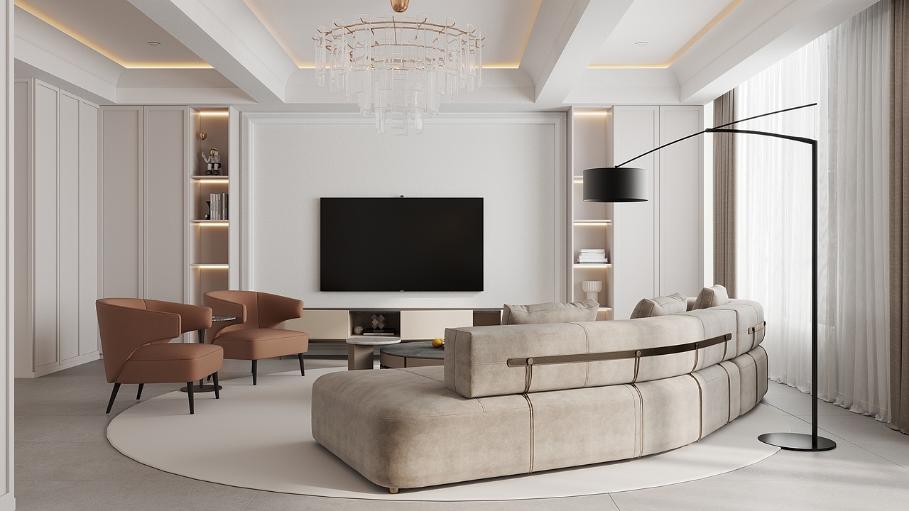 豪苑翡翠城家装效果图（图ZMzk1MTU1OTY0） - 家装设计 - 站酷设计师愿梦想的光照亮你原创素材 - 站酷ZCOOL