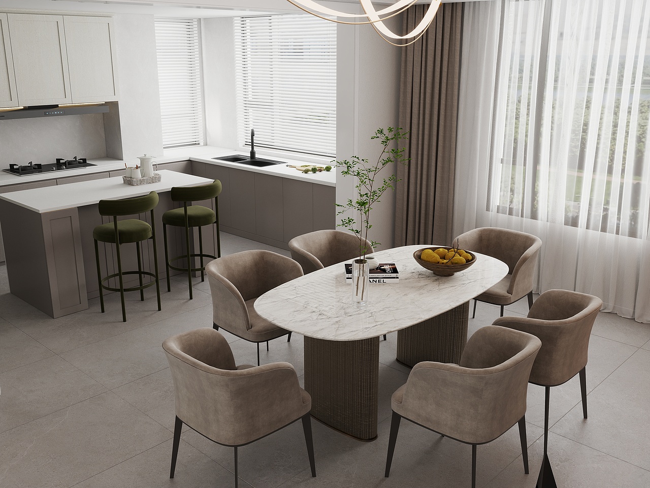 豪苑翡翠城家装效果图（图ZMzk1MTU1OTIw） - 家装设计 - 站酷设计师愿梦想的光照亮你原创素材 - 站酷ZCOOL